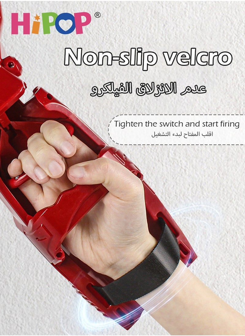 HIPOP Water Blaster Toys,Wearable Arm Launcher Iron Man Toy  - Image 5