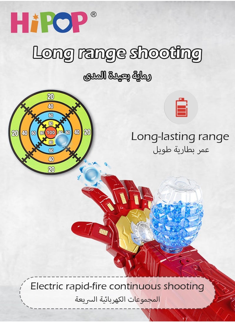 HIPOP Water Blaster Toys,Wearable Arm Launcher Iron Man Toy  - Image 3