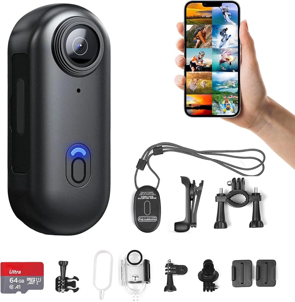 Jovoke Jovoke H8 4k Thumb Action Camera 64GB ZC08D8B002B23C2B87DF1Z
