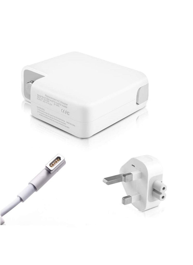 Generic - Replacement 60W Magnetic L-Tip Connector Power Adapter with Plug Compatible for Mac Book Pro 11 and 13in Notebook Computer - Image 1