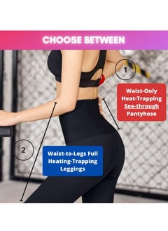 SYOSI Sauna Sweat Shapewear Leggings Pants Workout Suit Waist Trainer Shaper Sweatsuit Exercise Fitness Gym Yoga Women  - Image 5
