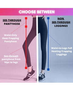 SYOSI Sauna Sweat Shapewear Leggings Pants Workout Suit Waist Trainer Shaper Sweatsuit Exercise Fitness Gym Yoga Women  - Image 2