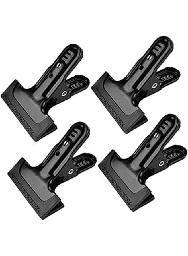 Heavy Duty Backdrop Clips Cold Rolled Steel Clamps 4 Pack For Photography Props - Image 1