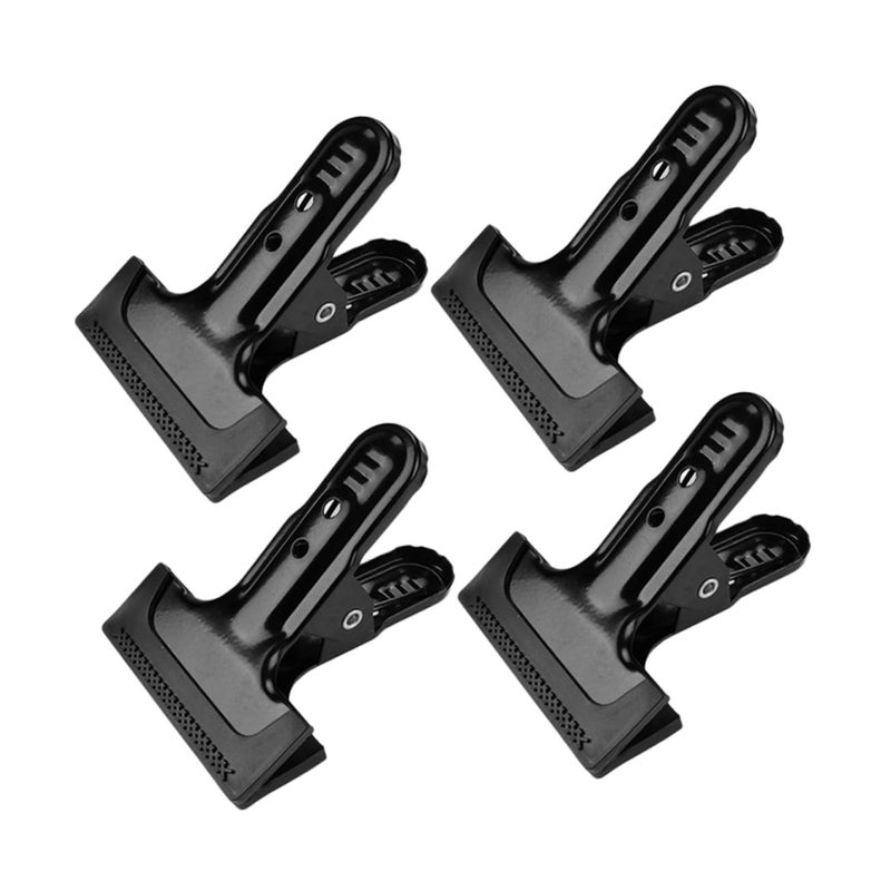 Heavy Duty Backdrop Clips Cold Rolled Steel Clamps 4 Pack For Photography Props - Image 2