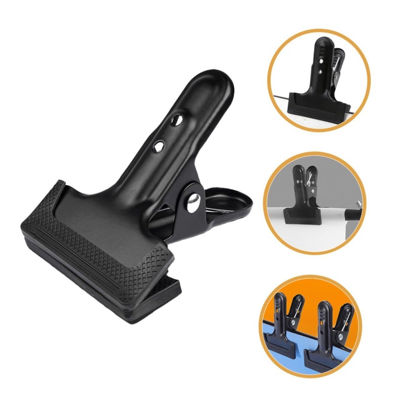 Heavy Duty Backdrop Clips Cold Rolled Steel Clamps 4 Pack For Photography Props - Image 3