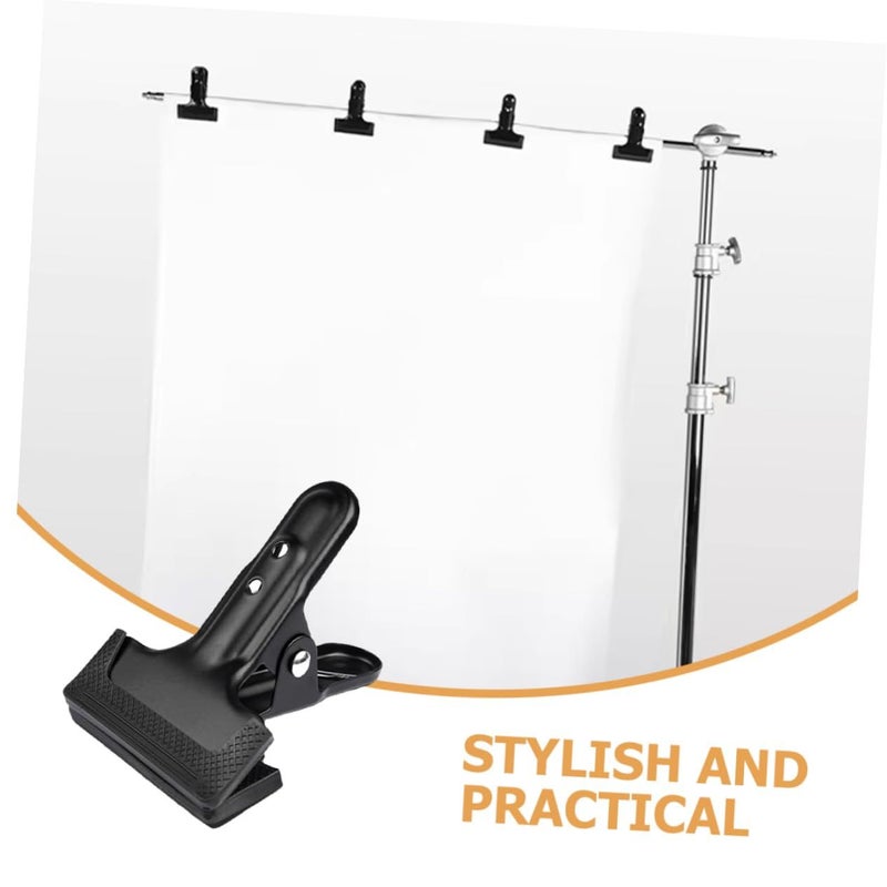 Heavy Duty Backdrop Clips Cold Rolled Steel Clamps 4 Pack For Photography Props - Image 5