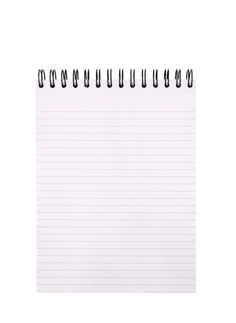 Pukka Pad - Pukka Pads SM024 A5 80gsm Shortie Writing Pad - Metallic-Pack of 3 - Image 1
