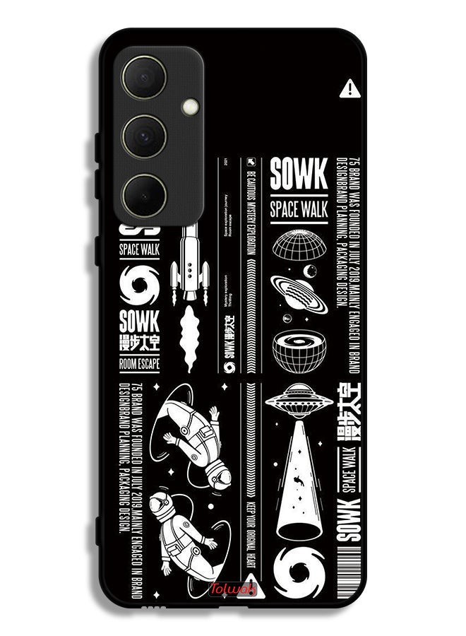 Tolwak Samsung Galaxy A35 5G Protective Case Cover Sowk Space Walk Sticker - Image 1