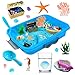 AGENTLAN Ocean Sensory Bin Ocean Sensory Water Toys with Sea Animal for Toddlers Boys and Girls Kids Toys Gift Sand Box for Age 3 4 5 6 7 8 - Image 3