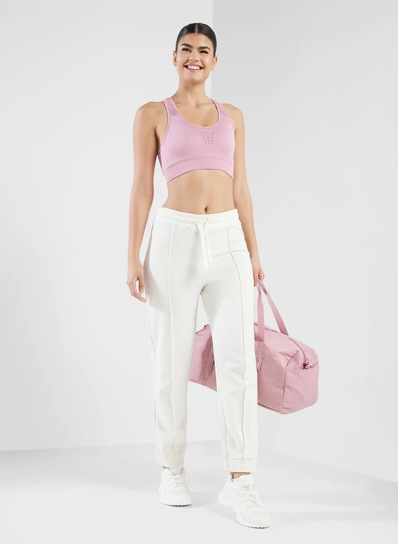FRWD Racer Back Sports Bra With Mesh Detail