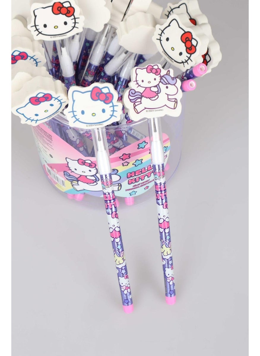 Hello Kitty قلم رصاص بممحاة على شكل بيضة مرخصة  - Image 2