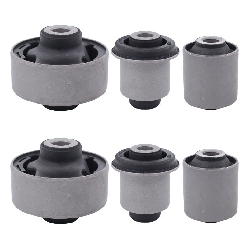 NewYall Front Lower Inner and Outer Suspension Control Arm Bushing Kit for Acura TLTSX 20042008 Honda Accord 20032007