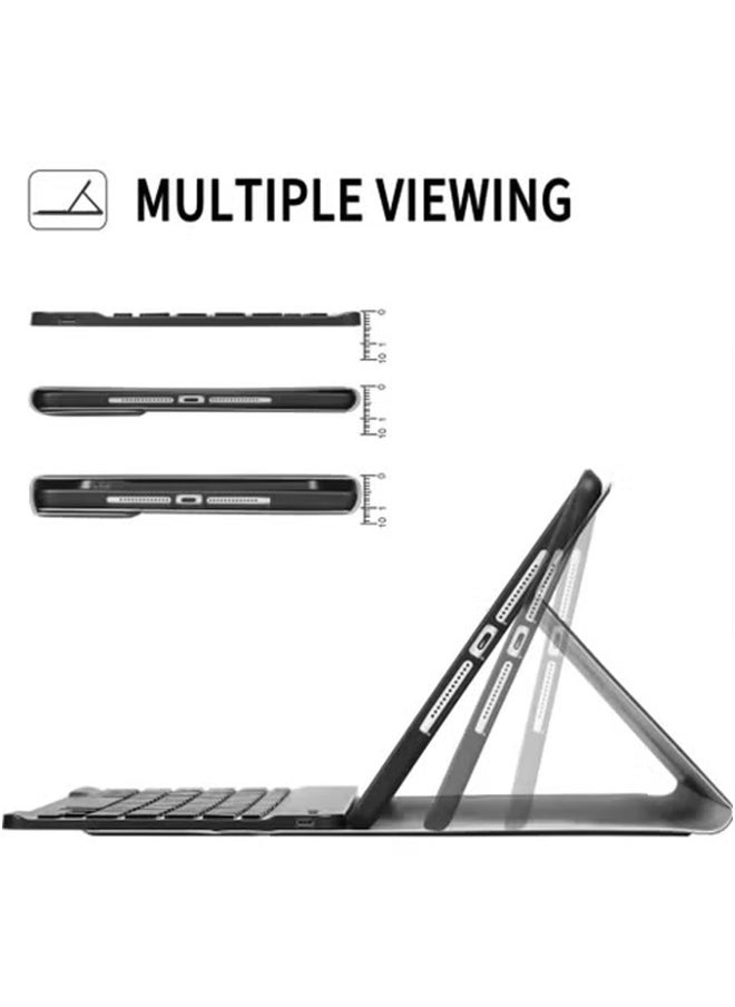 Keyboard Case for iPad (A16) 11th 11 inch 2025/iPad 10th 10.9 inch 2022 Case with Magnetically Detachable Wireless Keyboard Case for iPad 11th 11 inch/iPad 10th 10.9 inch