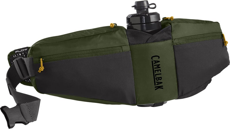 CamelBak Podium Flow 4 Hydration Belt 21oz, Army Green/Black - Image 1