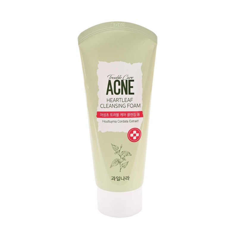GASHINA STORY Kwail-nara Heartleaf Cleansing Foam 130g - Korean Gentle Face Cleanser, Face Wash for Women, Moisturizing Facial Wash, Removes Impurities & Excess Oil, For Sensitive Skin - 1&2 Pack (1) - Image 1