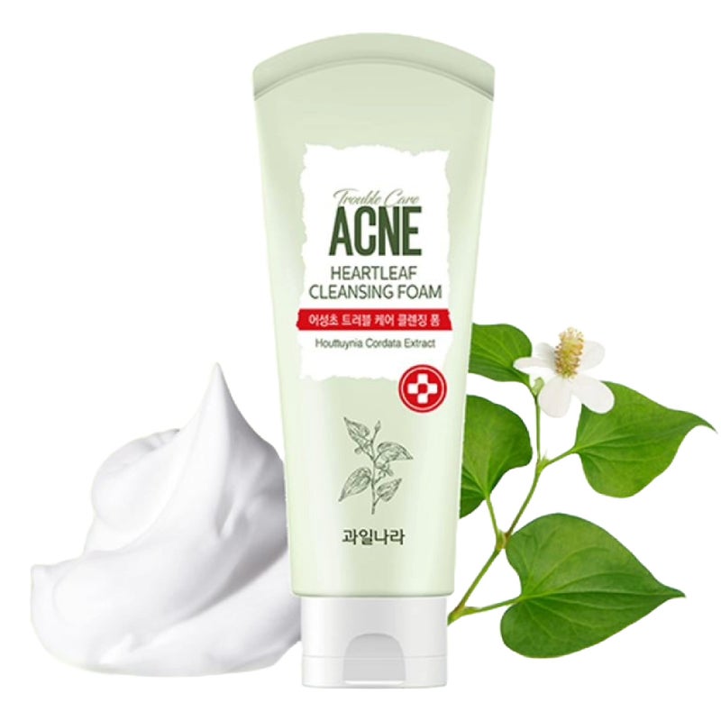 GASHINA STORY Kwail-nara Heartleaf Cleansing Foam 130g - Korean Gentle Face Cleanser, Face Wash for Women, Moisturizing Facial Wash, Removes Impurities & Excess Oil, For Sensitive Skin - 1&2 Pack (1) - Image 2