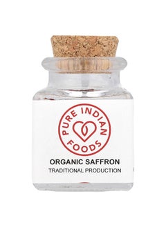 Pure Indian Foods Pure Indian Foods, Organic Saffron, 1 g  - Image 1