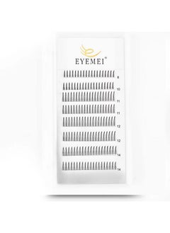 EYEMEI Individual Lashes Cluster Lashes 0.10C 160Pcs 814Mm Mixed Faux Mink Individual Eyelashes Diy Handmade False Eyelash Extensions Kit  - Image 2