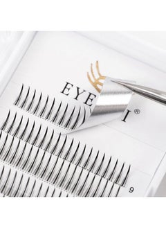 EYEMEI Individual Lashes Cluster Lashes 0.10C 160Pcs 814Mm Mixed Faux Mink Individual Eyelashes Diy Handmade False Eyelash Extensions Kit  - Image 4