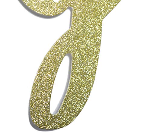 FOZEE Friendsgiving Banner for Thanksgiving Day Friends Party Decorations Pre-strung Home Garland (Gold Glitter) - Image 4