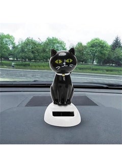 Black Solar Cat Toy Doll Dancing Cat Figure Car Ornament, Ornaments Solar Powered Car Dashboard Interior Decoration Window Desktop Decor, Learning and Education, Cat Dancer, Cat Figure - pzsku/ZC08EAD23E645EF8A8D1DZ/45/_/1741064564/49c2aebc-2084-4779-8999-142df6480ba1