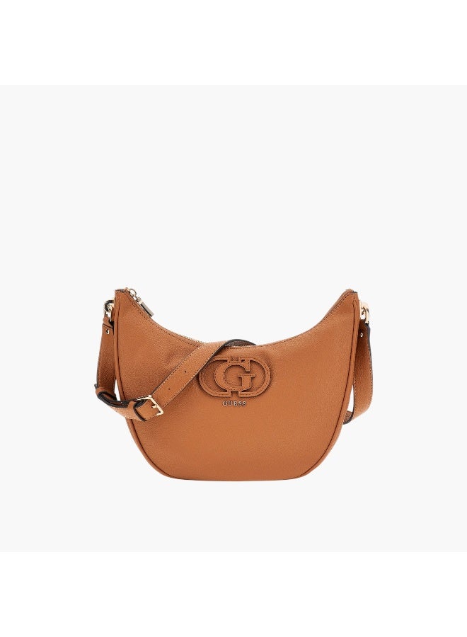 GUESS-CALEBRA HOBO SHOULDER BAG-Q2-JD25 - Image 1