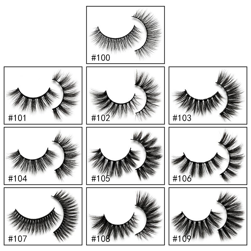 SHIDISHANGPIN 3D Handmade False Eyelashes, Soft Natural Thick Lashes for European Style - Image 5