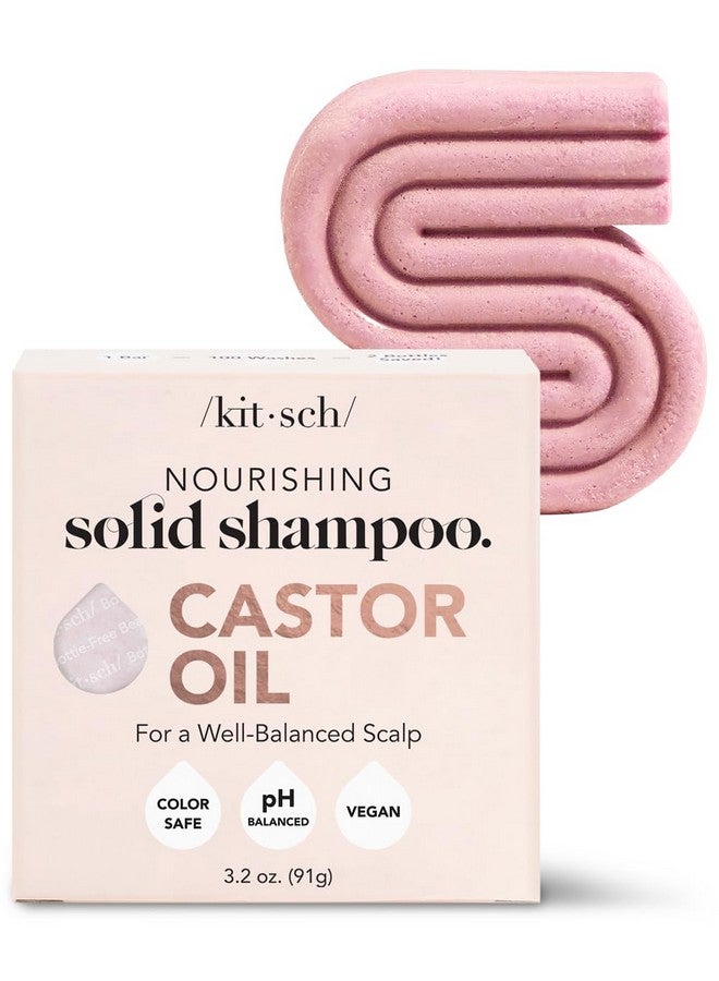 كيتش صابونة شامبو زيت الخروع من كيتش لترطيب الشعر | شامبو نباتي وطبيعي بالكامل | صُنع في الولايات المتحدة الأمريكية | للشعر الباهت والجاف | يقوي الشعر | خالٍ من البارابين، 3.2 أونصة - Image 1