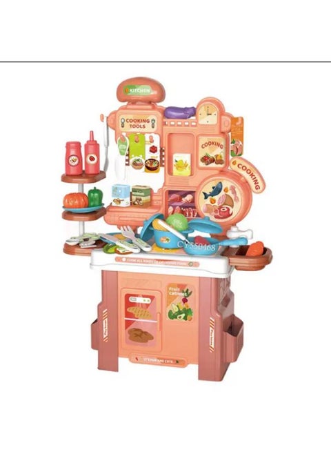 Children's kitchen 46 pieces height 55cm *40cm *17cm