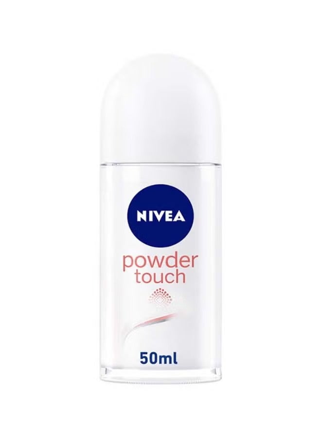 Nivea Powder Touch Antiperspirant Roll-On 50ml - Image 1