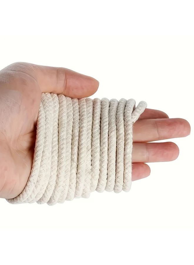 153 54 بوصة فتيلة شمع مضفرة لصنع الشموع DIY مصابيح زيت الكيروسين - Image 5