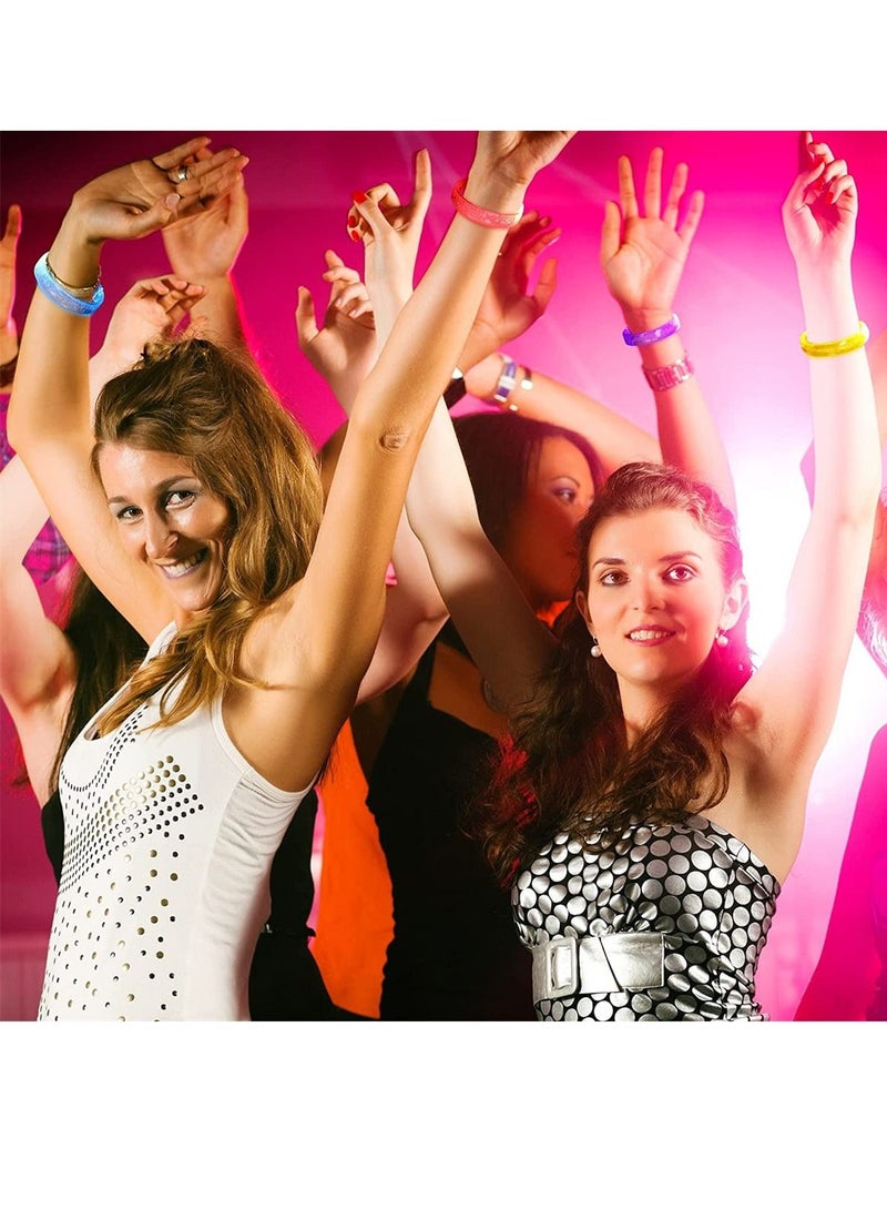 LED luminous bracelet bracelet bar concert atmosphere props fluorescent bracelet support night luminous bracelet 7 colors - Image 4