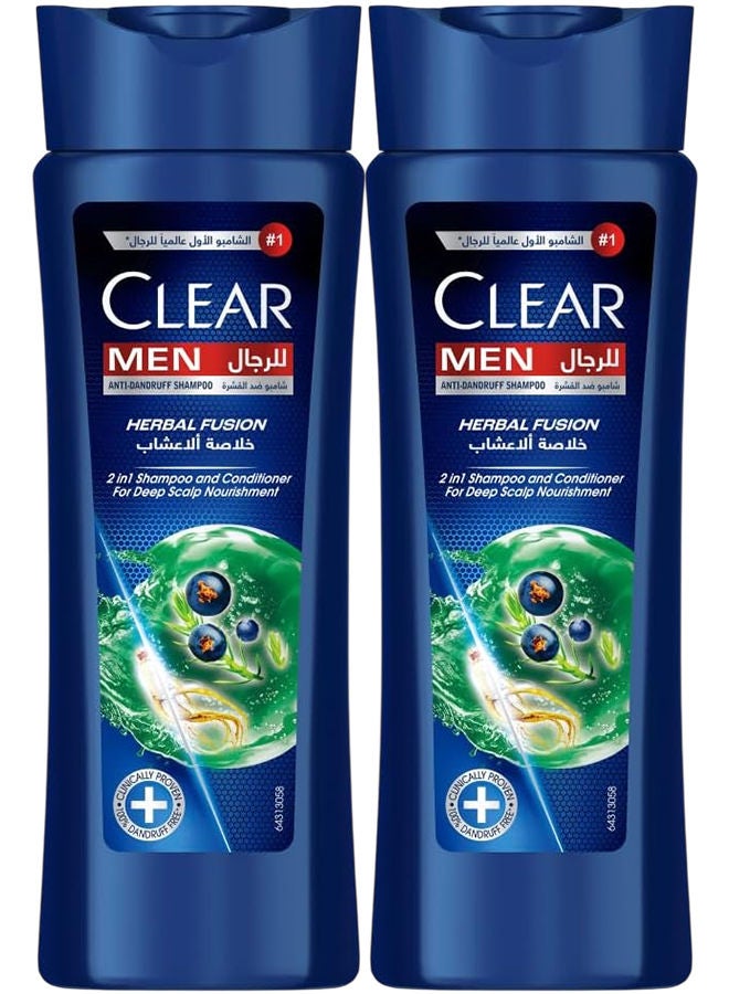 شامبو كلير هيربال فيوجن 2 × 200 مل