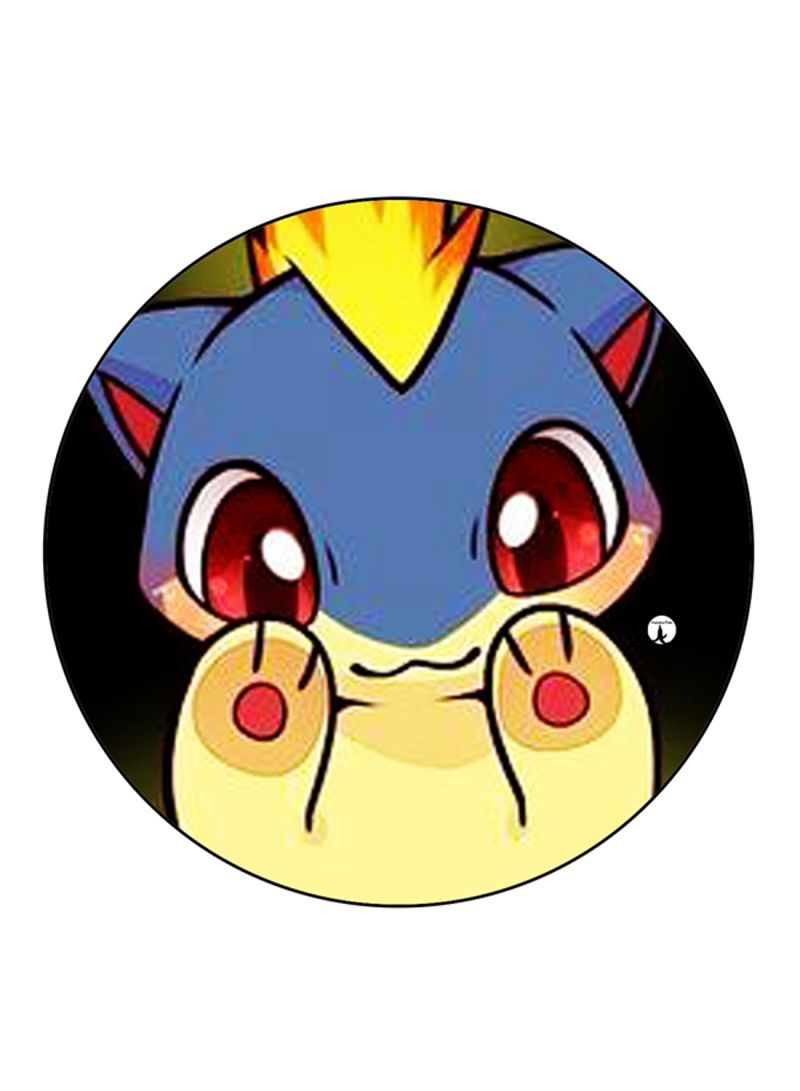 Pokemon Printed Mouse Pad  Multicolour