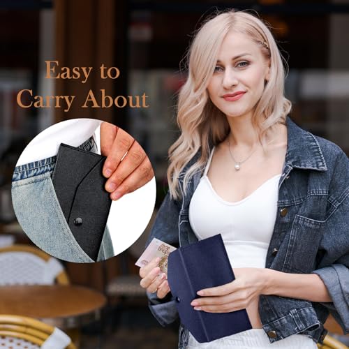 Kacctyen 12 Pcs Leather Cash Envelope Wallet Cash Wallet Envelope PU Leather Retro colored Money Pouch Bag Reusable Check Budget Money Purse for Women Saving Bill Planner Receipts Waterproof Holder - Image 5