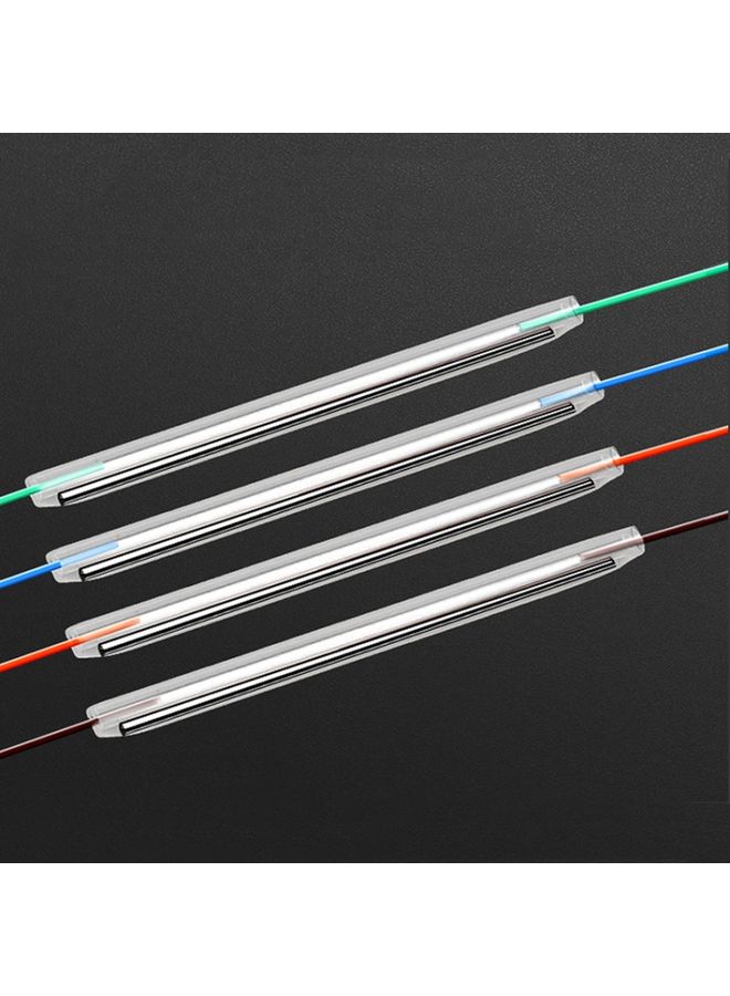 BURAQ 100pcs/pack 45mm Single Pin Optical Fiber Heat Shrinkable Tube Optical Hot Melt Tube - Image 1