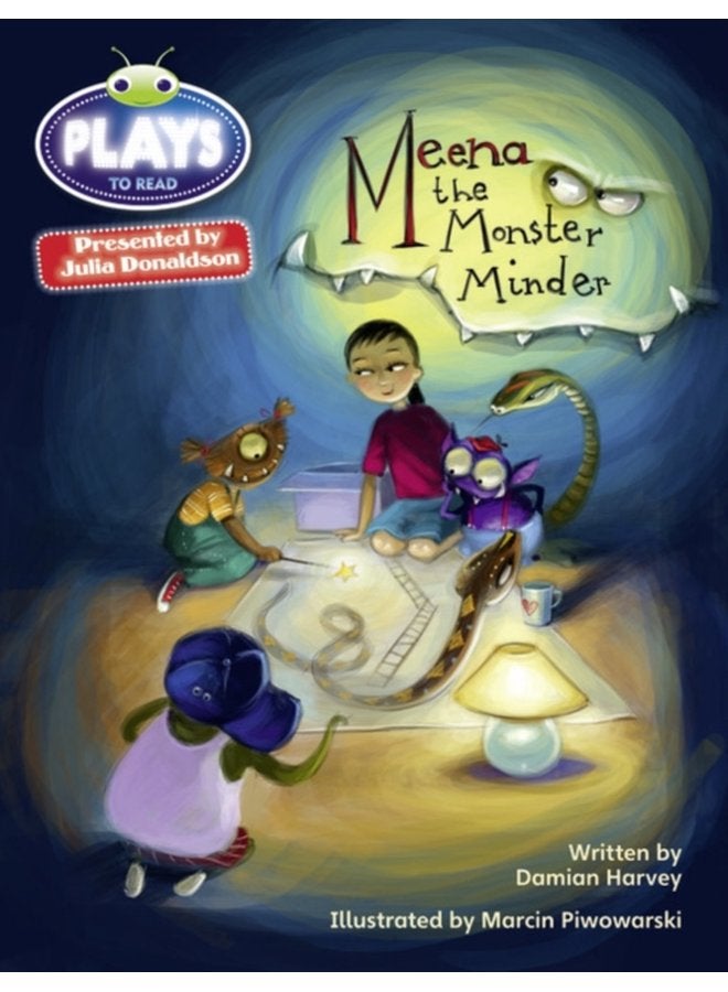 Bug Club Julia Donaldson Plays Grey 3A 4C Meena the Monster Minder - Paperback