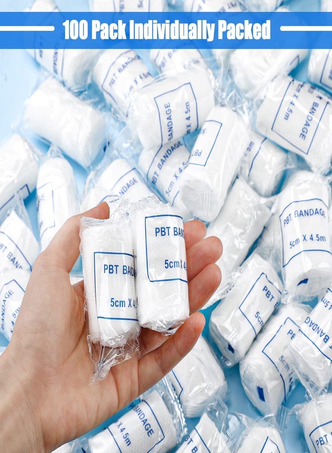 Nuogo 60 لفة من شاش مرن طبي 2 بوصة × 4 ياردات لاصق مرن قابل للتمدد ضمادة شاش قابلة للتنفس للعناية بالجروح - Image 4