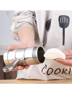 SYOSI Pasta Maker Noodle Maker with 6 Mould Manual Pasta Machine Stainless Steel Ramen Noodle Press Spaghetti Maker Portable Pasta Machine Tools Suitable for Travel Picnic Camping Home  - Image 2