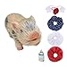 OtardDolls Lifelike Reborn Pig Dolls 5 Inch Soft Realistic Newborn Cute Pig Dolls with Toy Accessories for Birthday Christmas - Image 2