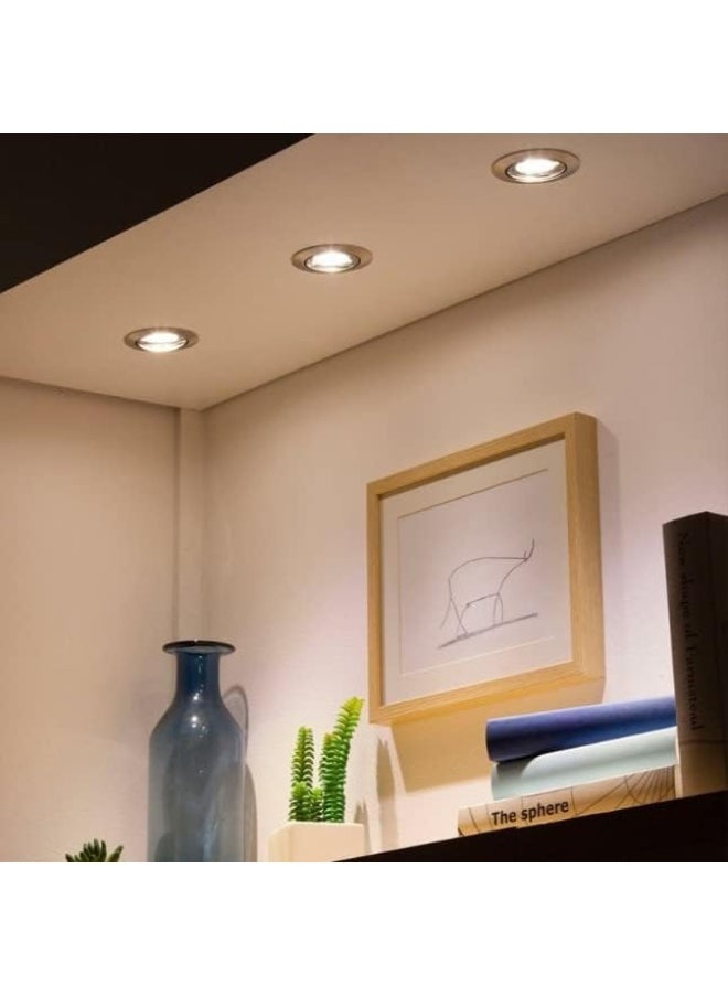 melfi Chrome Silver Spotlight Frame With Mr16 Connector Sleek, Modern Design For Versatile Lighting Solution  - Image 5