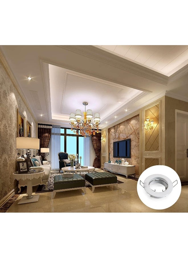 melfi Chrome Silver Spotlight Frame With Mr16 Connector Sleek, Modern Design For Versatile Lighting Solution  - Image 4