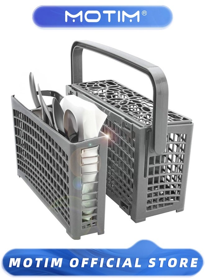 Motim Dishwasher Silverware Basket-Utensil Cutlery Holder for Knives and Forks-Compact Rack for Dishwashers  - Image 1