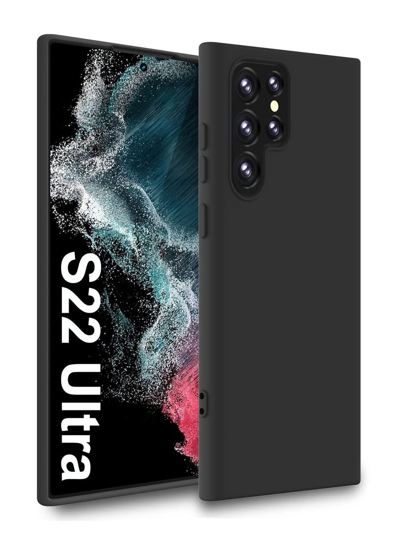 BORTONY Galaxy S22 Ultra Liqiud Silicone Case Silky Smooth Slim Full-Body Protective Silicone Case Cover For Samsung Galaxy S22 Ultra - Image 1