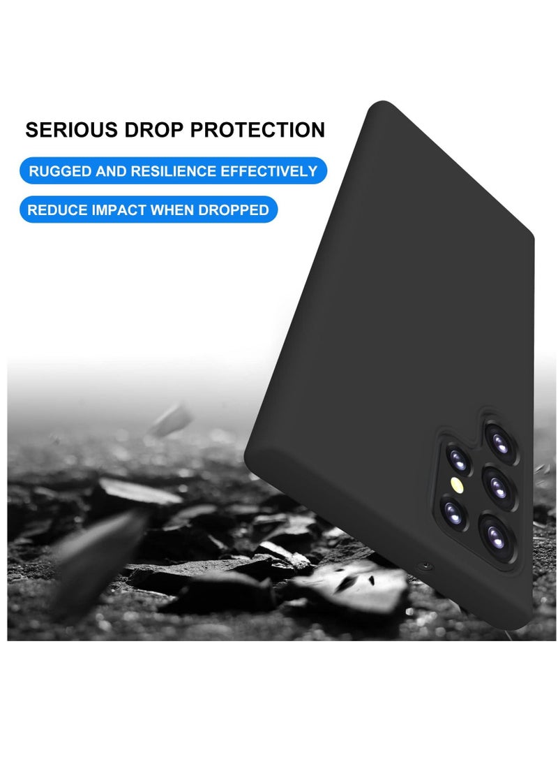 BORTONY Galaxy S22 Ultra Liqiud Silicone Case Silky Smooth Slim Full-Body Protective Silicone Case Cover For Samsung Galaxy S22 Ultra - Image 4