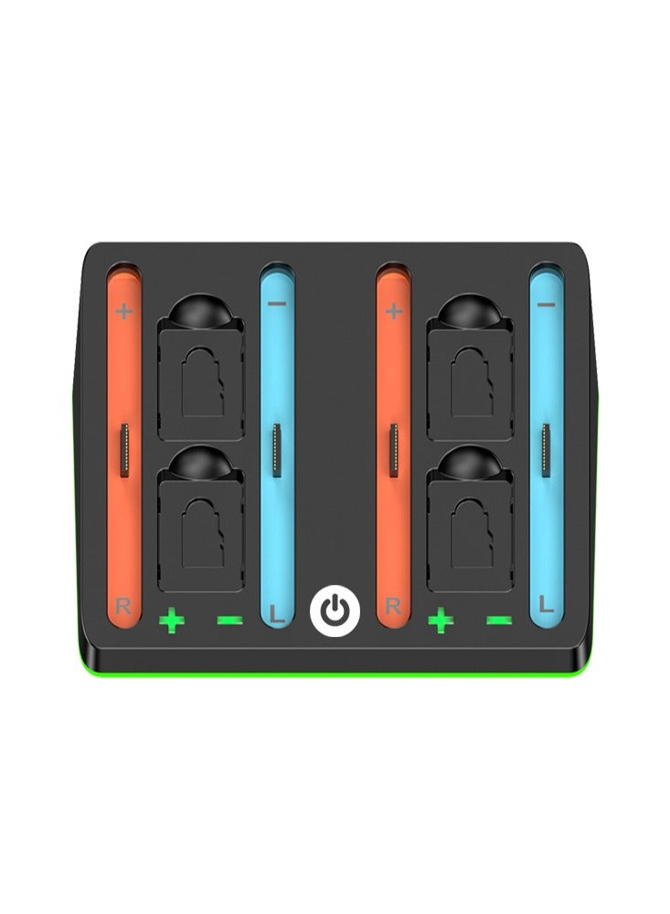 General Switch2 NS2 Controller RGB Colorful Charging Base Left and Right Small Handles 4-in-1 Chargeable and Storage-Cartridge  - Image 4