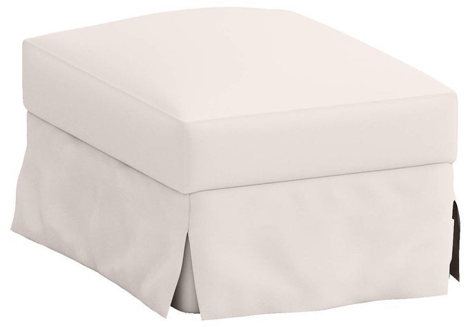 DURABLE FARLOV OTTOMAN REPLACEMENT COVER MADE FOR IKEA FARLOVE SOFA FOOTSTOOL SLIPCOVER ONLY POLYESTER FLAX BEIGE