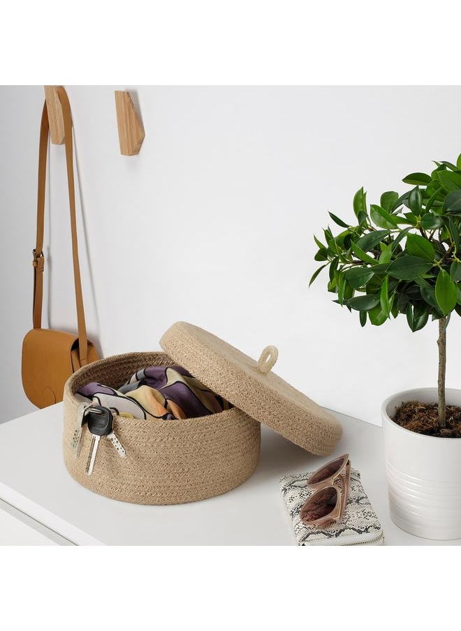 Generic Basket with lid, 20x10 cm  - Image 2