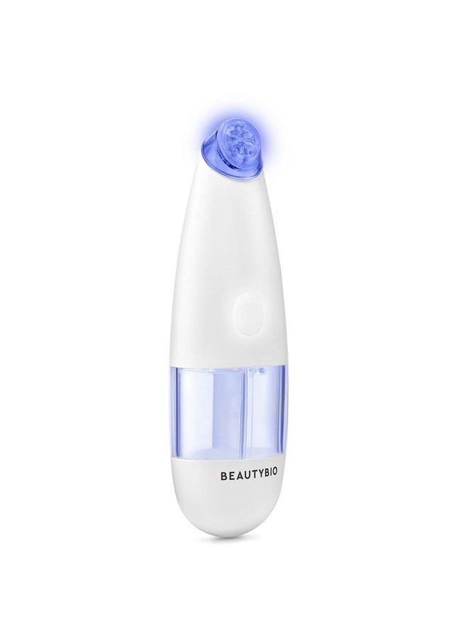 BeautyBio - GLOfacial Hydro-Infusion Deep Pore Cleansing + Blue LED Clarifying Tool - Image 1