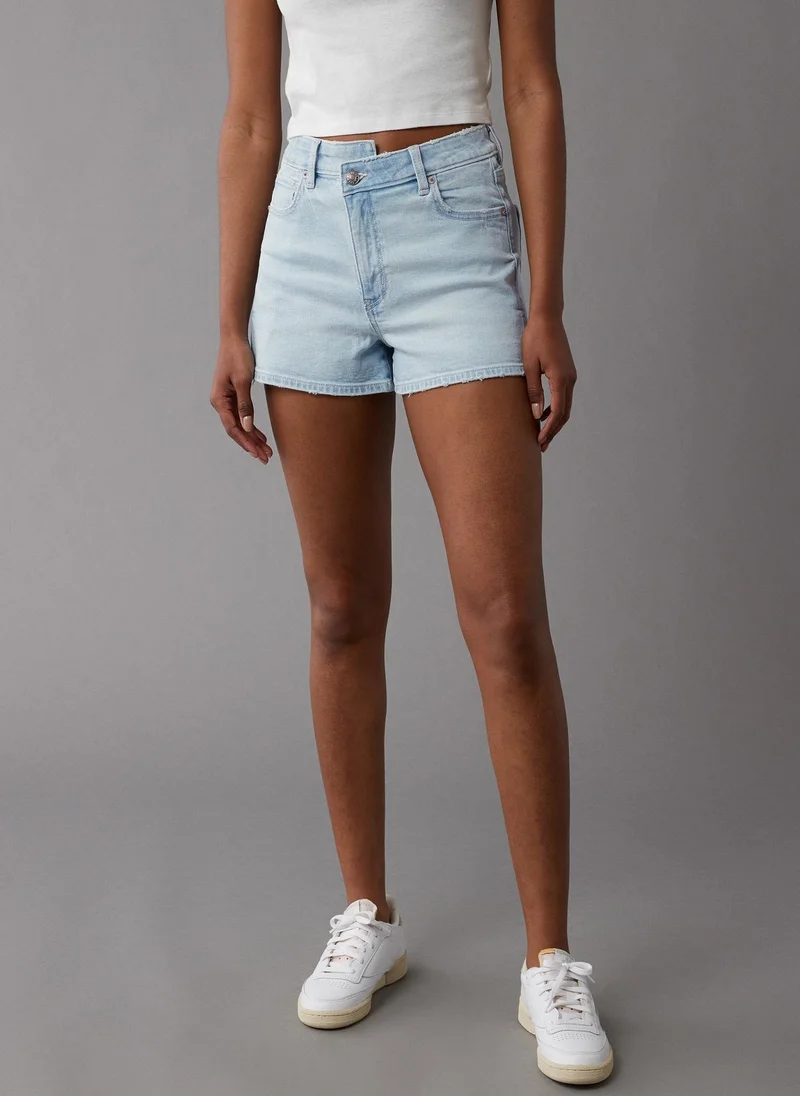 امريكان ايجل Stretch Denim Mom Short